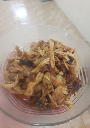 Foto resep Ayam Suwir Pedas Manis