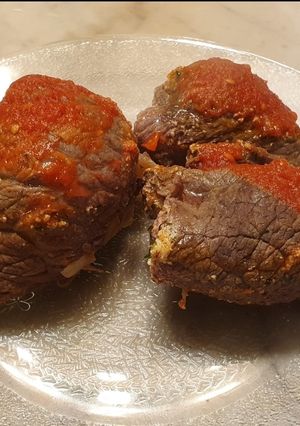 Una foto de Niño envuelto de carne
