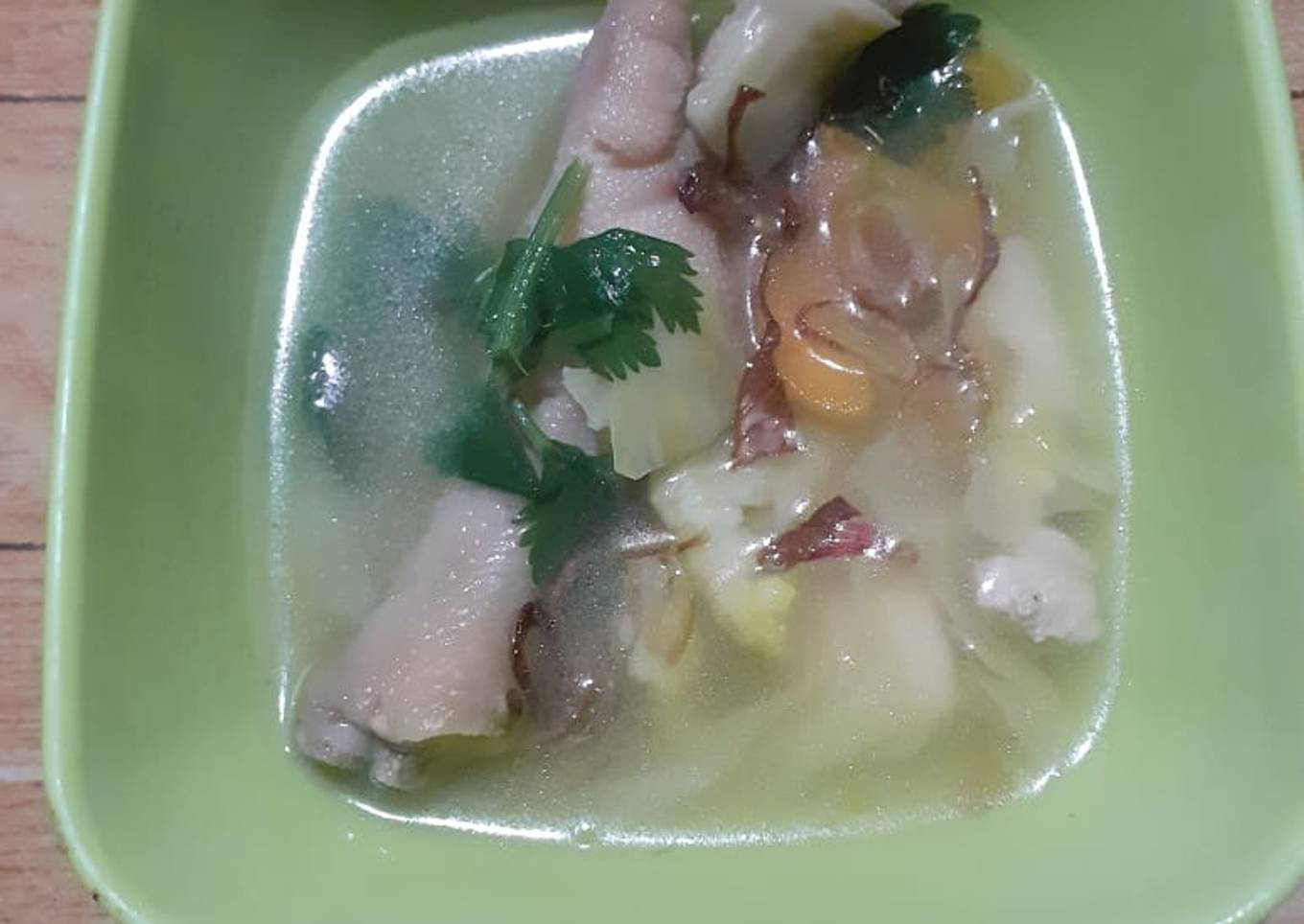 Sup ceker ayam