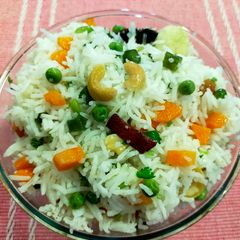 A picture of Veg. Pulao.
