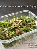 Kerabu Bayam Brazil & Pegaga