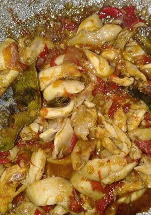 Foto resep Ayam suwir pedas