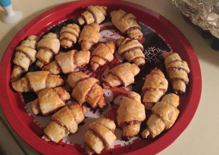 Rugelach cookies