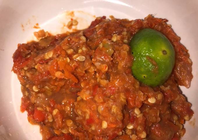 Cara Gampang Membuat Sambal trasi diet ala ala yang Lezat Sekali