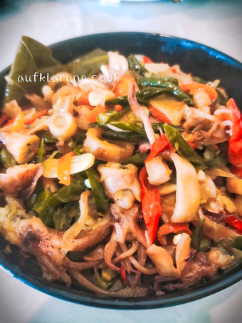 Anti Ribet, Memasak 22 tumis cumi asin pasti enak Rumahan