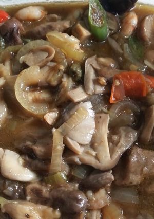 Foto resep Tumis Jamur Udang Saos Tiram