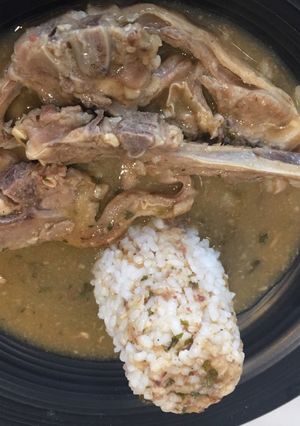 Foto principal de Caldereta de Cabrito con Torre de arroz