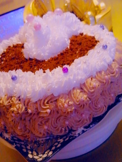 A picture of Moist Chocate cake😋😍.