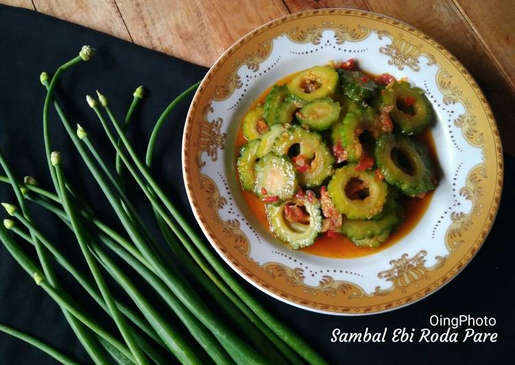 Resep Sambal Ebi Roda Pare, Enak