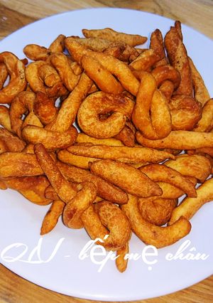 Hình của món Bánh Quẩy Giòn(phiên bản lười).