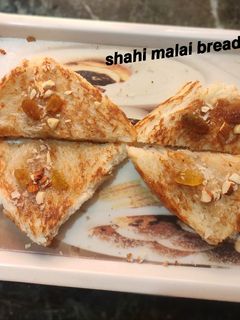 शाही मलाई ब्रेड(Shahi Malai Bread recipe in hindi) रेसिपी मुख्य फोटो