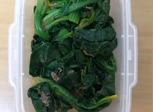 Foto resep Salad Horenso dengan Katsuobushi