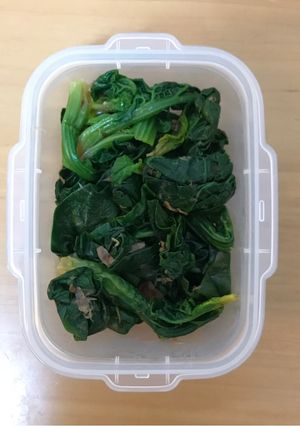 Foto resep Salad Horenso dengan Katsuobushi