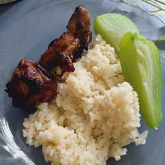 A picture of Butter Rice Keju.