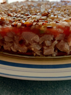 Una foto de Tartar de ventresca de atún