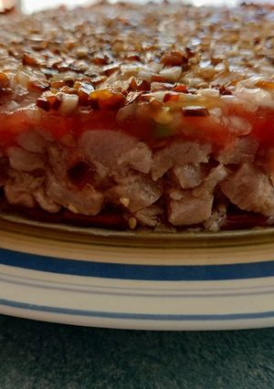 Una foto de Tartar de ventresca de atún