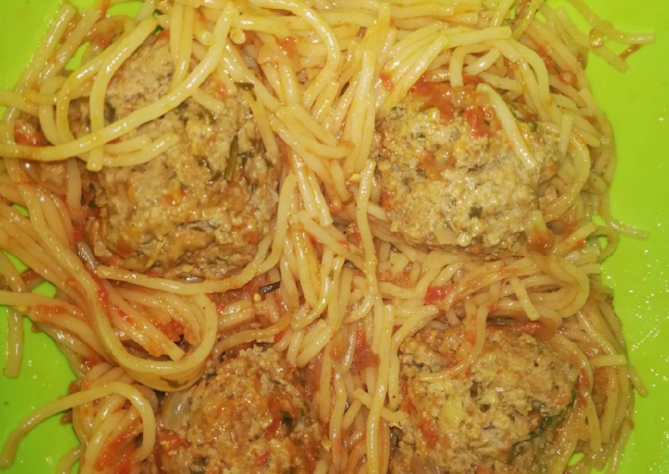 Spaghetti Meatball #4weekschallenge #charityrecipe