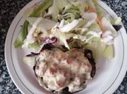 Una foto de hongos portobello sin horno