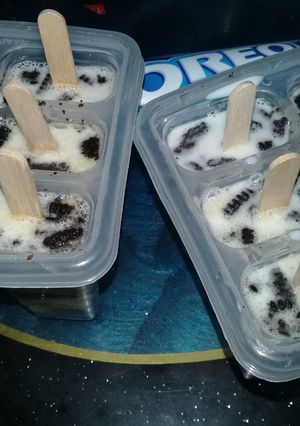 Foto resep Es Potong Oreo