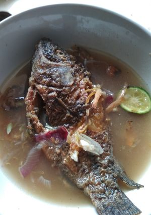 Foto resep Pecak mujaer pedas simple betawi tangsel 🎶😘
