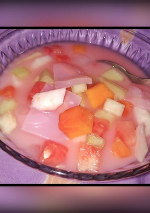 Foto resep Sup Buah