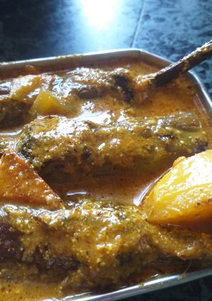 A picture of Baingan Ki Kalonji (Stuffed Eggplant with Spices).