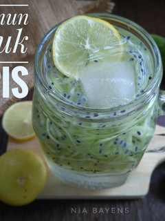 Foto resep Es timun jeruk nipis #kamismanis
