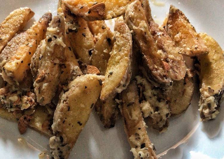 Resep: Potato wedges cemilan sore anak-anak 😊 yang Lezat