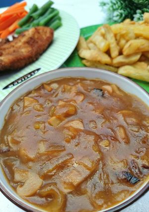 Foto resep Saus steak mushroom
