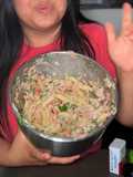 Cold Pasta Salad with Cilantro and Jalapeños