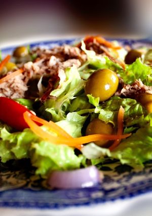 Una foto de Ensalada mixta
