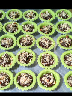 Foto resep Pie Brownies Pandan