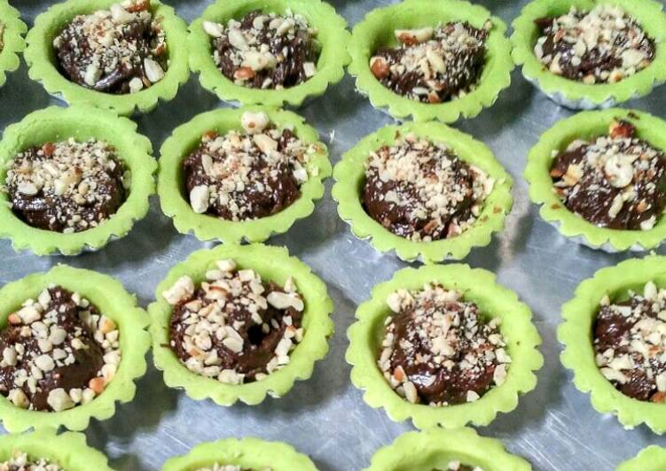 Resep Pie Brownies Pandan, Enak