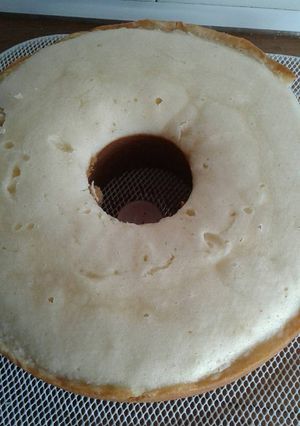 Una foto de Bizcochuelo de vainilla fácil