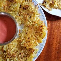 A picture of Hashbrowns.