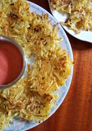 A picture of Hashbrowns.
