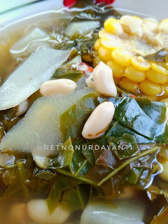 Foto resep Sayur Asam Daun Melinjo #SelasaBisa