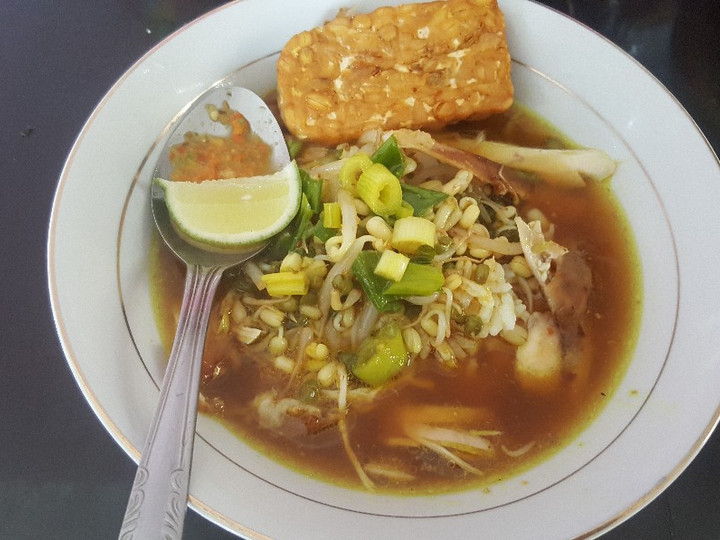 Resep Soto ayam ala petanahan kebumen Anti Gagal