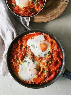 Una foto de Shakshuka