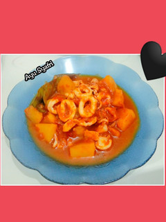Foto resep Tumis Cumi Kuah (simpel no ribet)