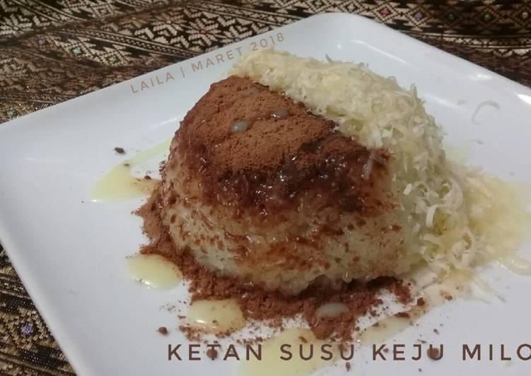 Ketan Susu Keju Milo