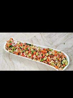 A picture of Italiaan salad.