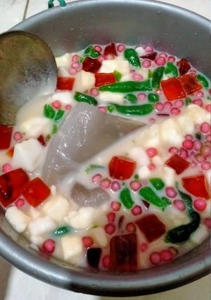 Foto resep Es cendol jelly