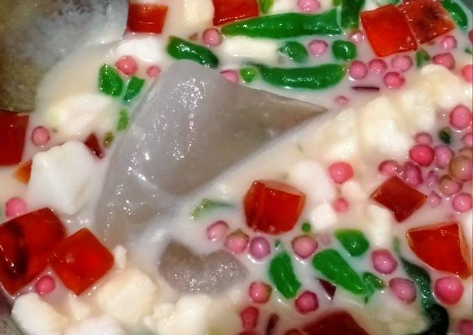 Es cendol jelly