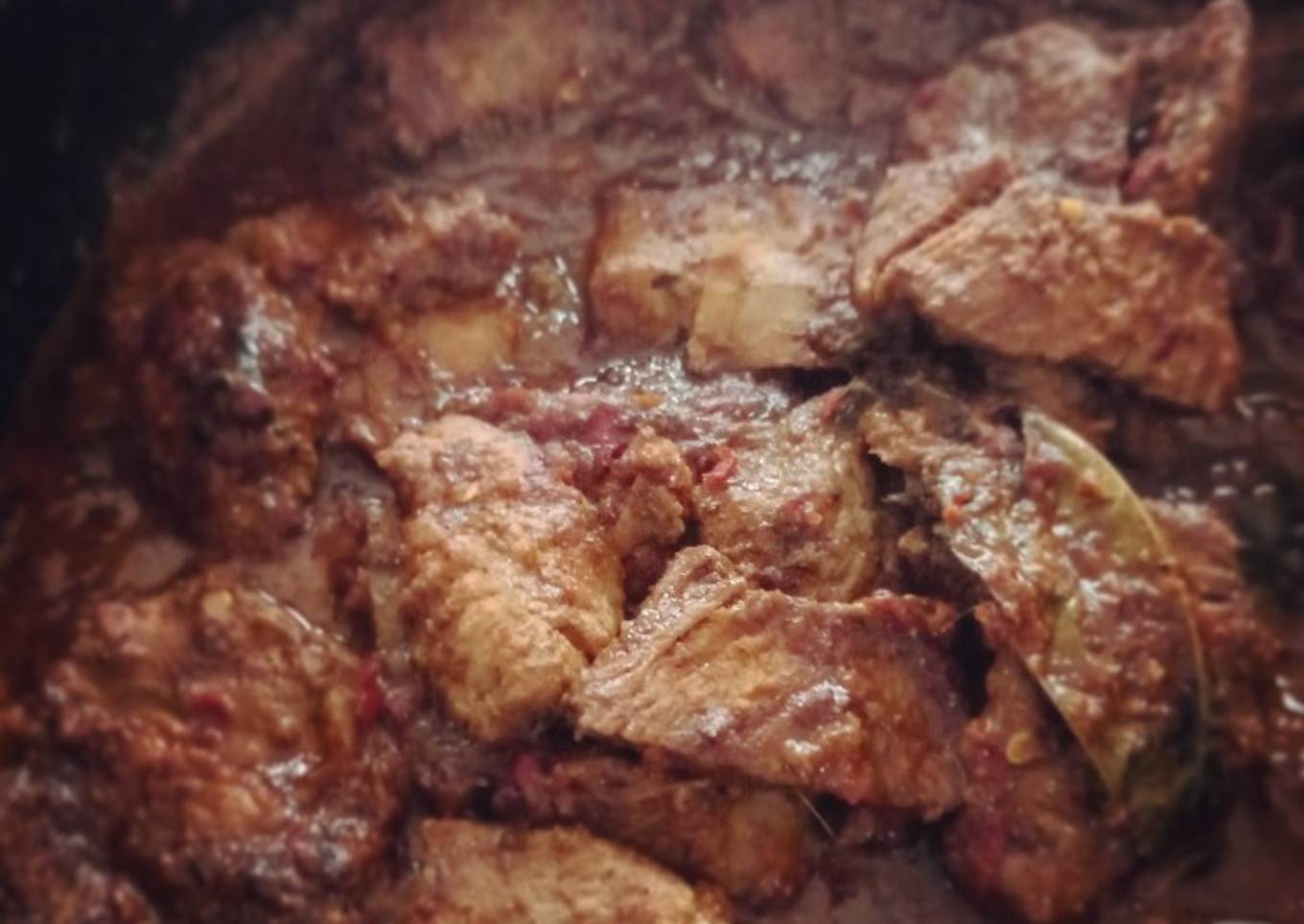 Rendang lembut praktis bumbu instan. No presto