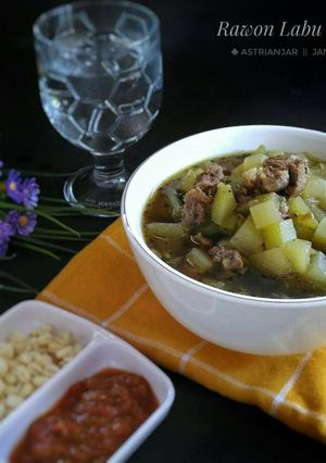 Foto resep Rawon Labu Siam/Manisa