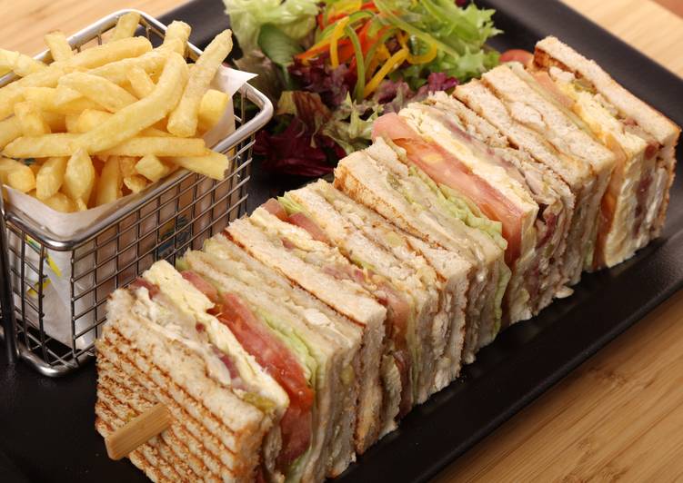 Steps to Prepare Quick Club sandwich