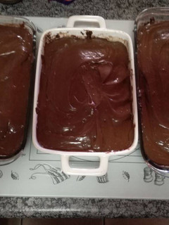 A picture of Vegan chocolate cake.