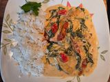 Pescado Blanco en Salsa Tuscana