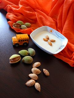 عکسی از دستور حریره بادام🌺